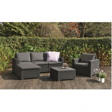 KETER. Set mobilier gradina antracit Moorea..